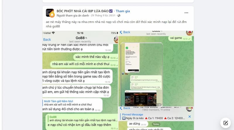 Nhiều câu chuyện dựng nên để hạ thấp uy tín GO88