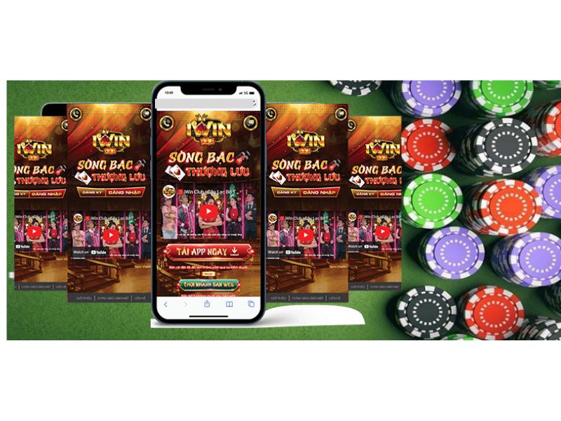 chơi iwin club trên smartphone