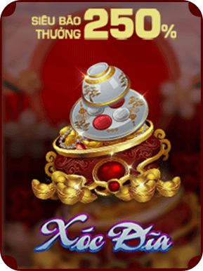 siêu thưởng 250% xóc đĩa iwin